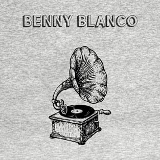 Benny Blanco // Typography Vintage Style T-Shirt